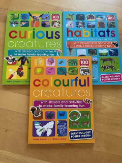 Curious and Colorful Creatures and their Habitats - Activity set