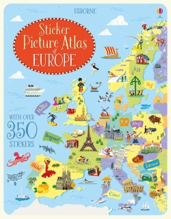 Sticker picture atlas of Europe