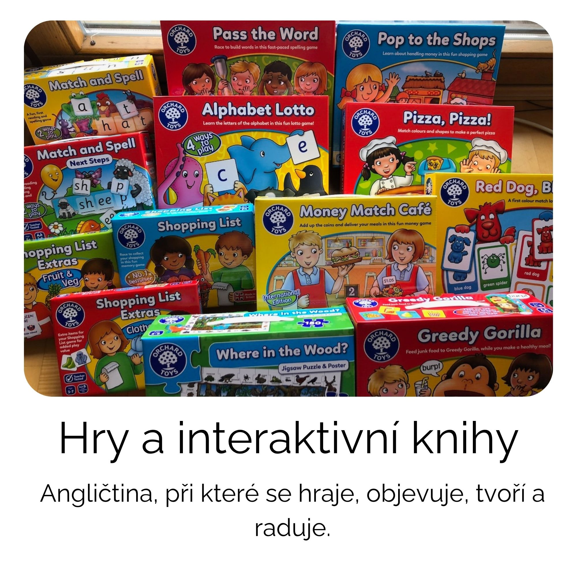 Hry a interaktivní knihy